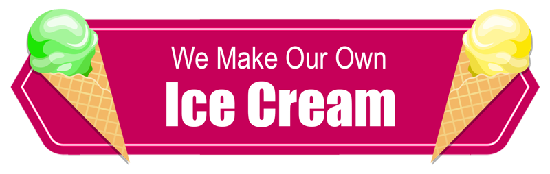 We Make Our Own Ice Cream